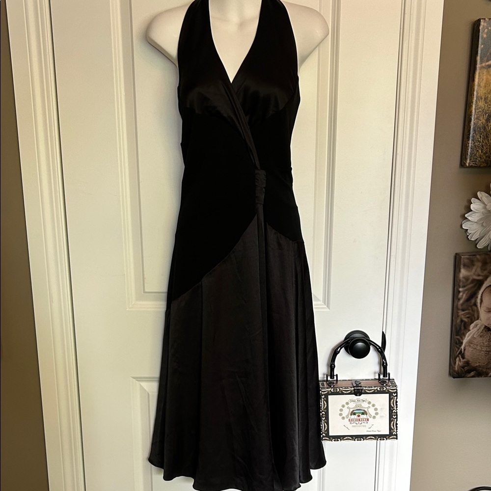 Zara Black Backless Dress